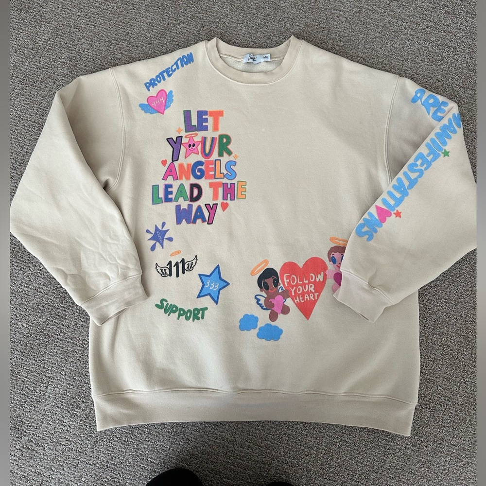 The Mayfair Group Graphic Crewneck Sweatshirt